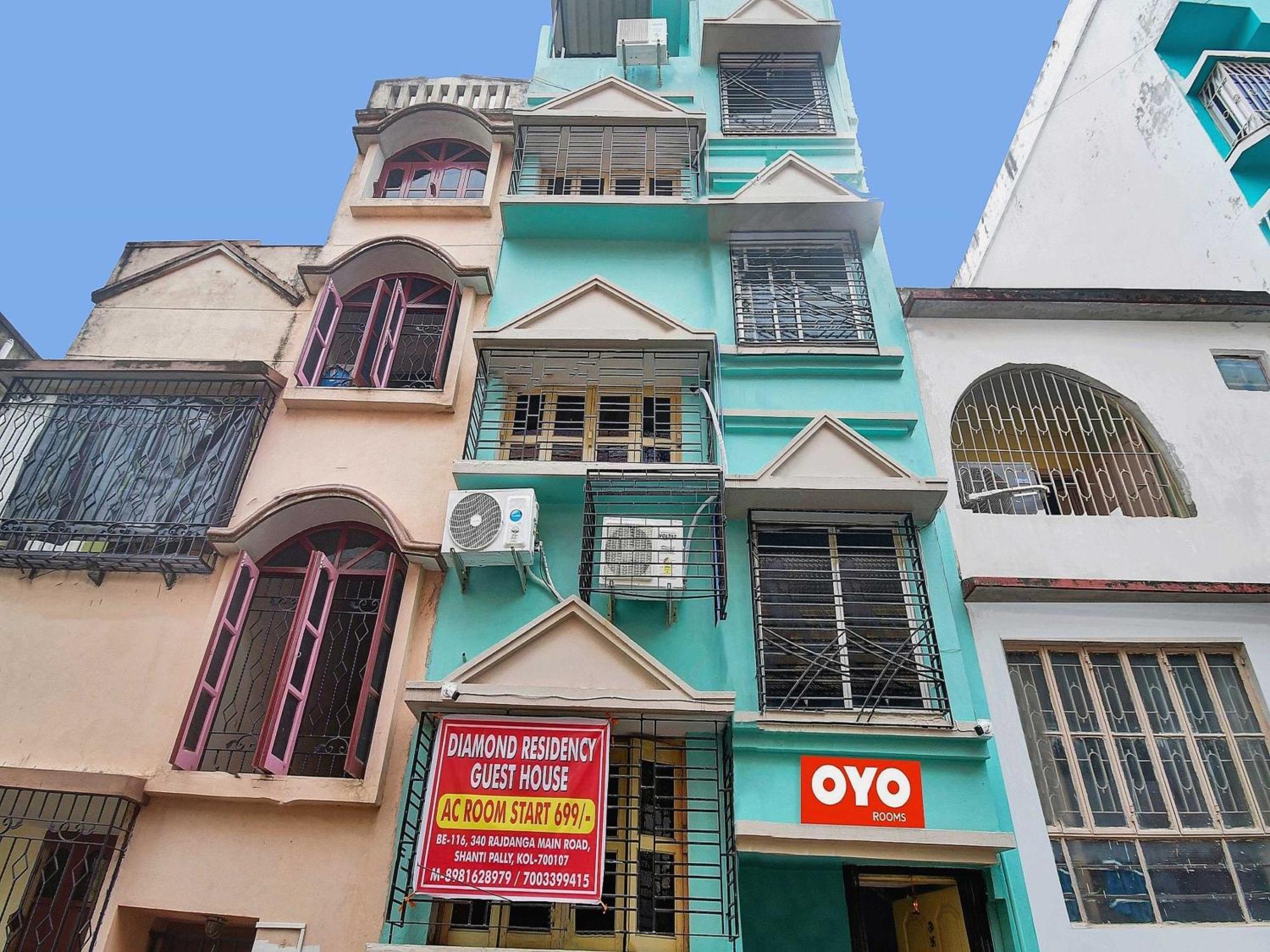 Hotel O Diamond Residency Calcutta Buitenkant foto