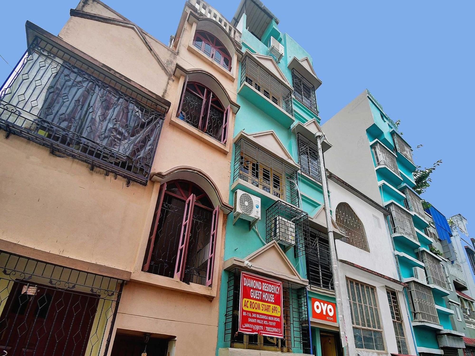 Hotel O Diamond Residency Calcutta Buitenkant foto