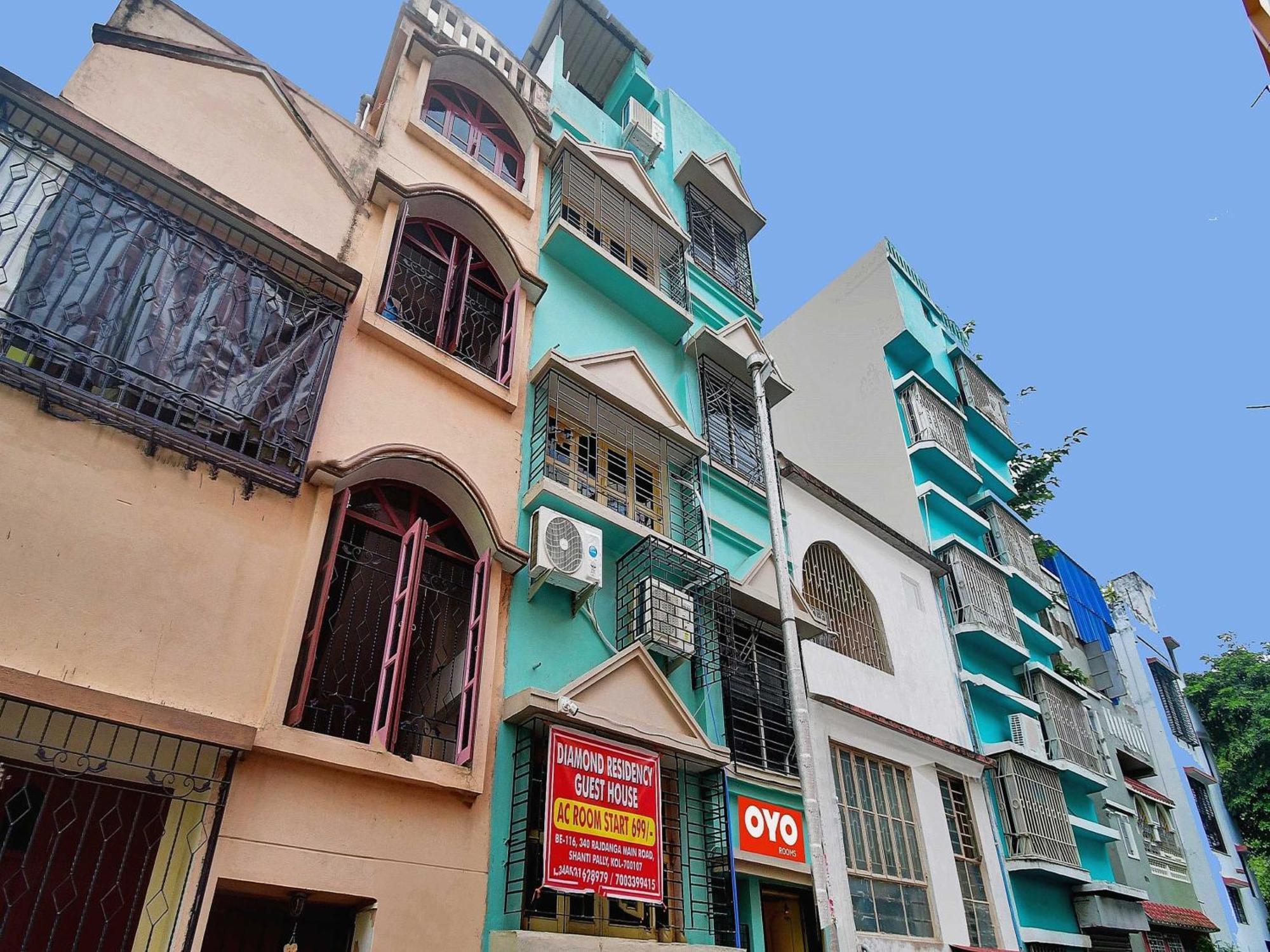 Hotel O Diamond Residency Calcutta Buitenkant foto