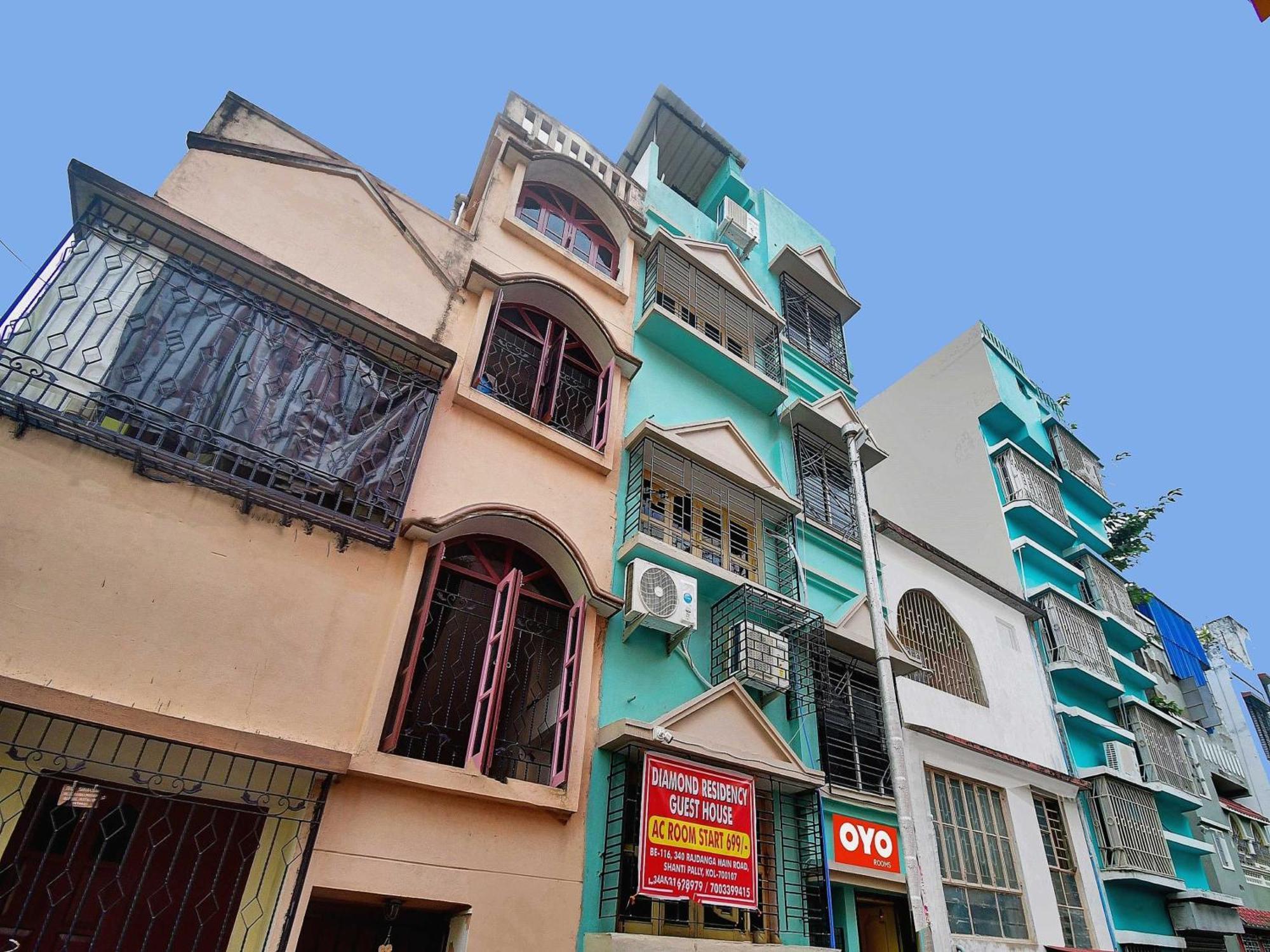 Hotel O Diamond Residency Calcutta Buitenkant foto