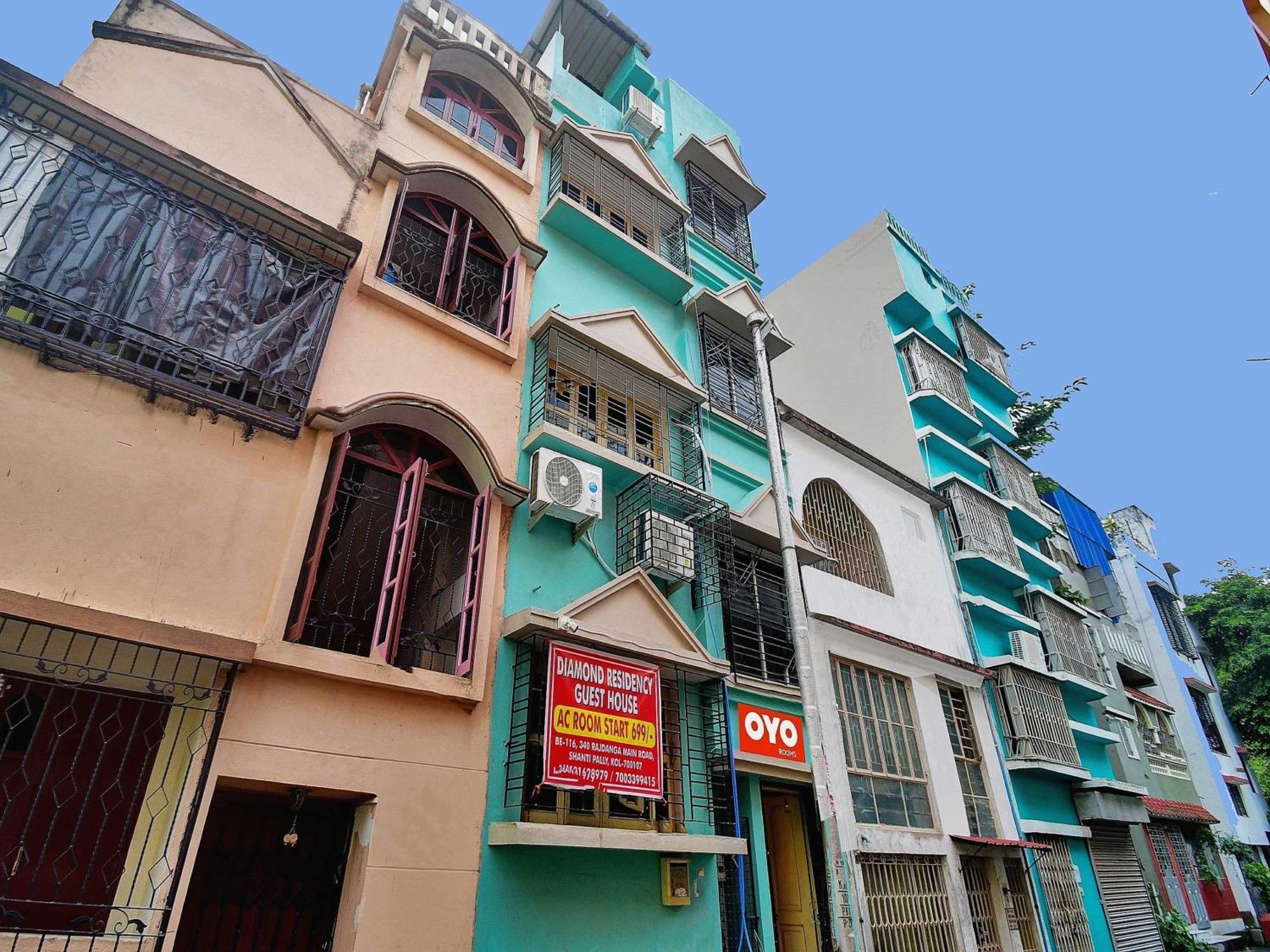 Hotel O Diamond Residency Calcutta Buitenkant foto